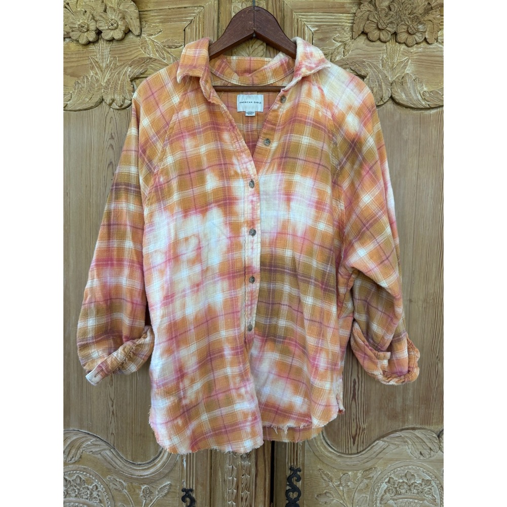 Moonshine Salvage Lead With Grace Fairy Flannel Shirt Boho Cottagecore M - Picture 8 of 12